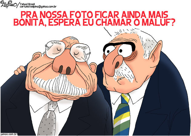 Homenagem ao Lula vista por Alberto Alpino, cartunista capixaba