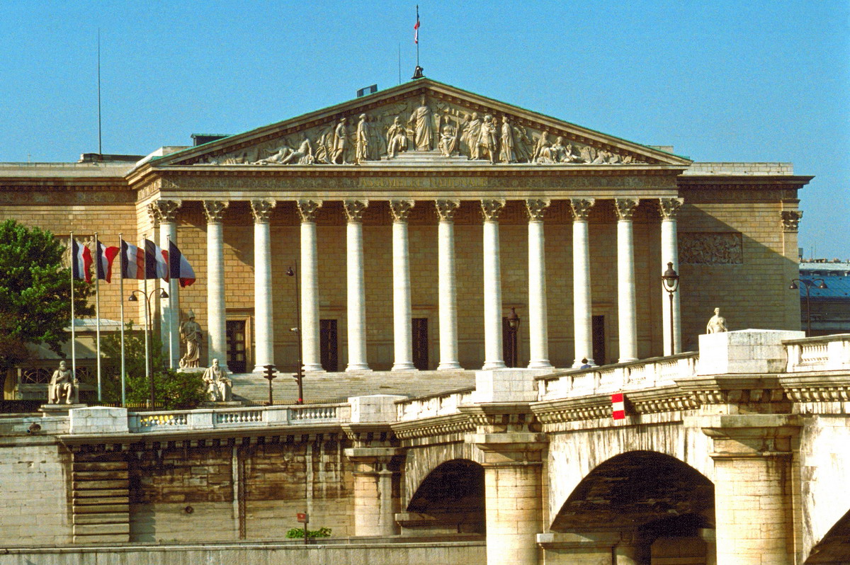 Assembleia nacional francesa — a fachada