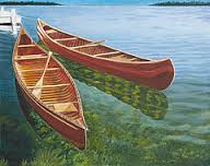 Duas canoas by Liz Zahara